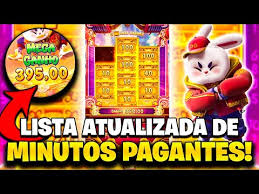 horário de jogar fortune rabbit